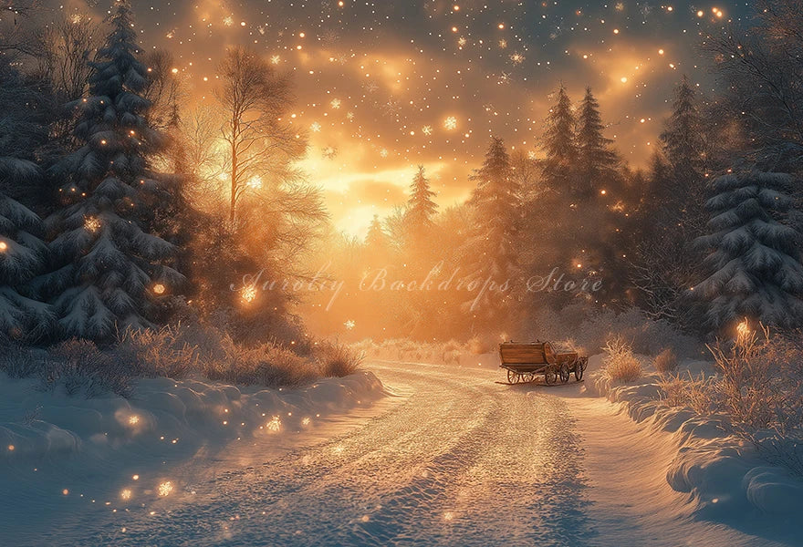 White Christmas Backdrops With Lanterns Kids Baby Cake Smash Photography Prop Winter Snowy Girl Adult Birthday Studio Background