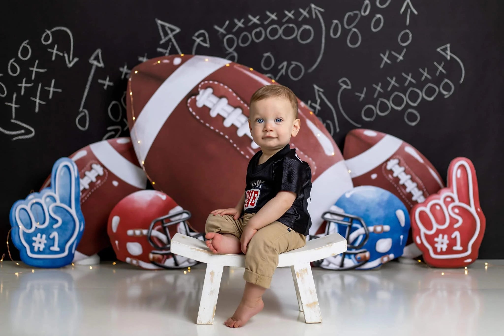 Tazmanian Cyclone Birthday Party Backdrop Boys Girls Cake Smash Photography Props Child kids Studio Backgrounds