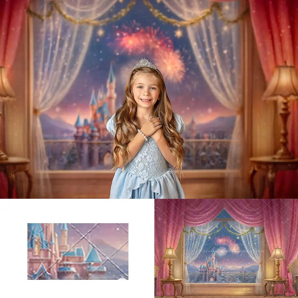 Holiday Royal Retreat Backdrop Kids Baby Cake Smash Photography Props Child Adult Birthday Studio Backgrounds