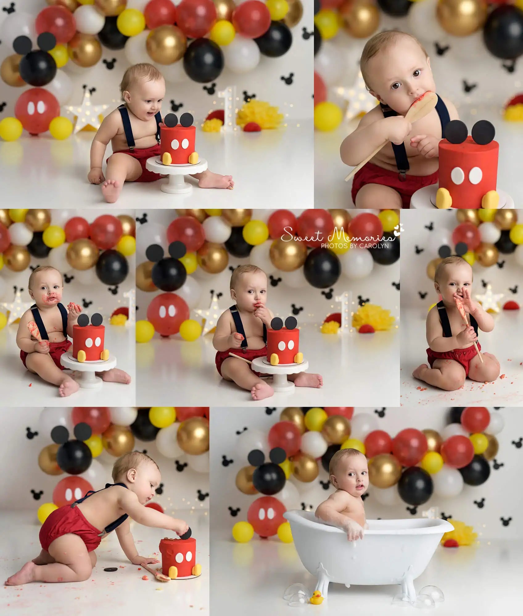 The Clubhouse House Backdrop Kids Baby Cake Smash Photocall Decor Child Birthday Party Photography Props Photostudio Background