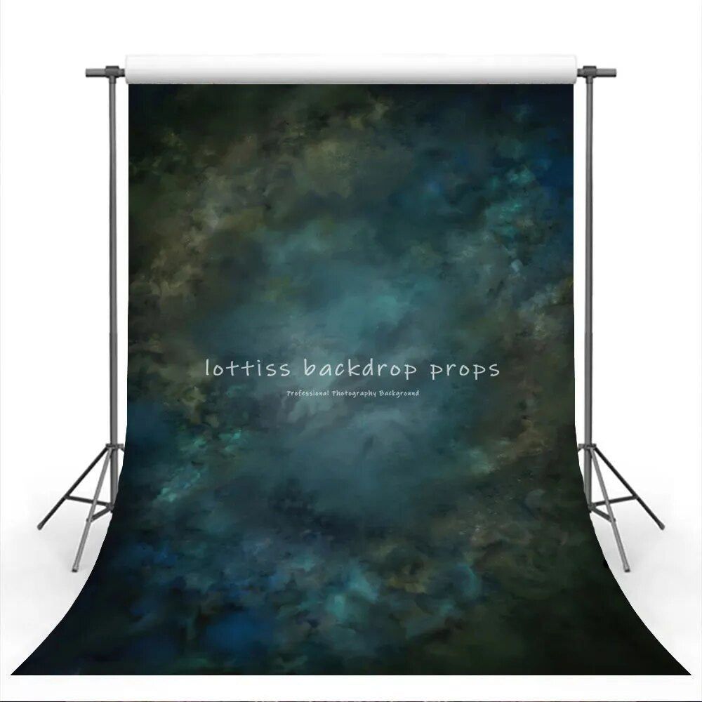Art Abstract Floral Polyester Backdrop For Adult Portrait Photography Painting Flower Pregant Kids Newborn Photoshoot Background