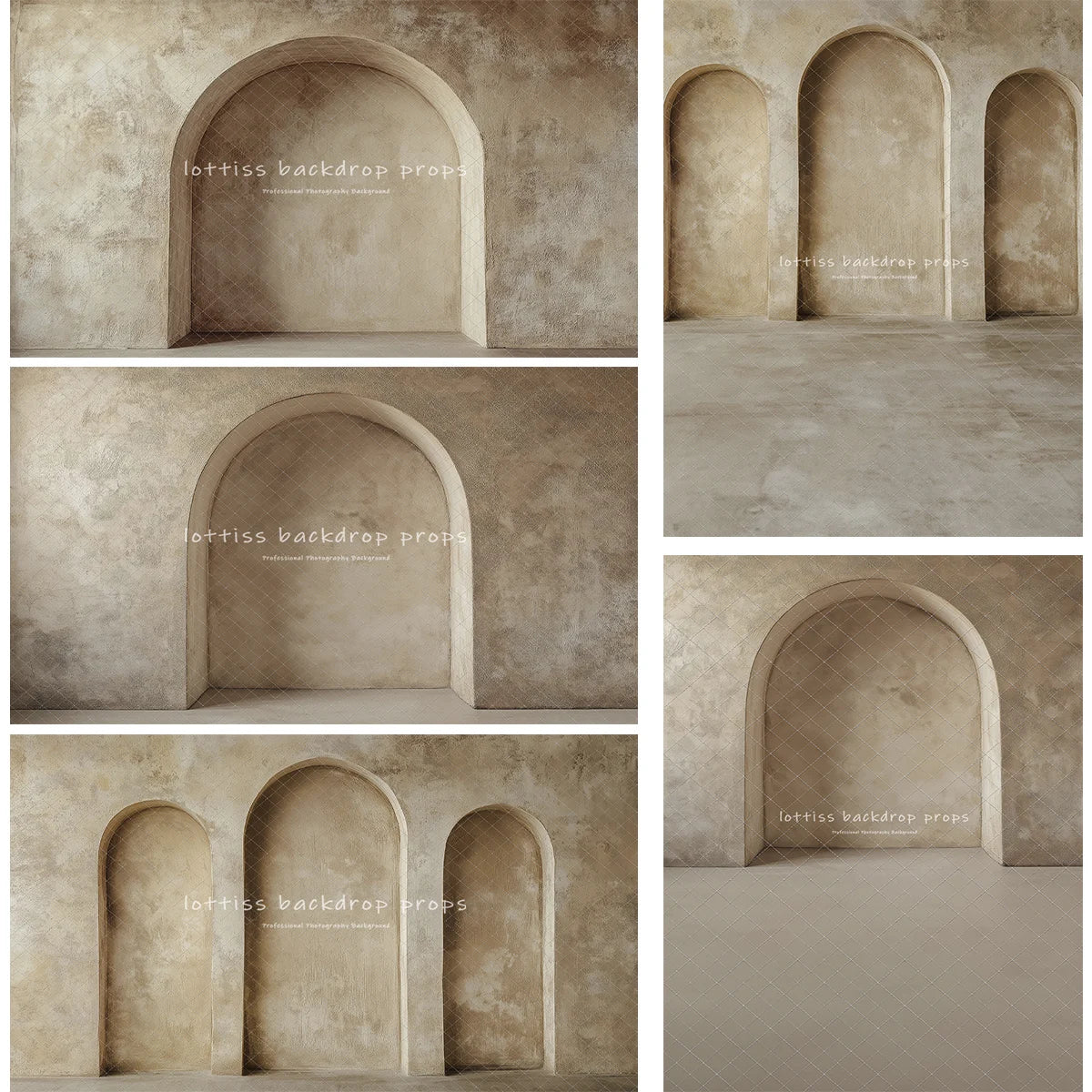 Arch Wall Backdrops Adult Pregnant Woman Photography Child Baby Photocall Retro Classic Wall Backgrounds