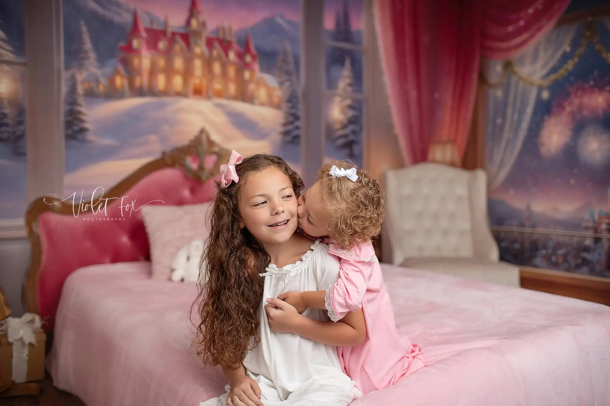 Holiday Royal Retreat Backdrop Kids Baby Cake Smash Photography Props Child Adult Birthday Studio Backgrounds