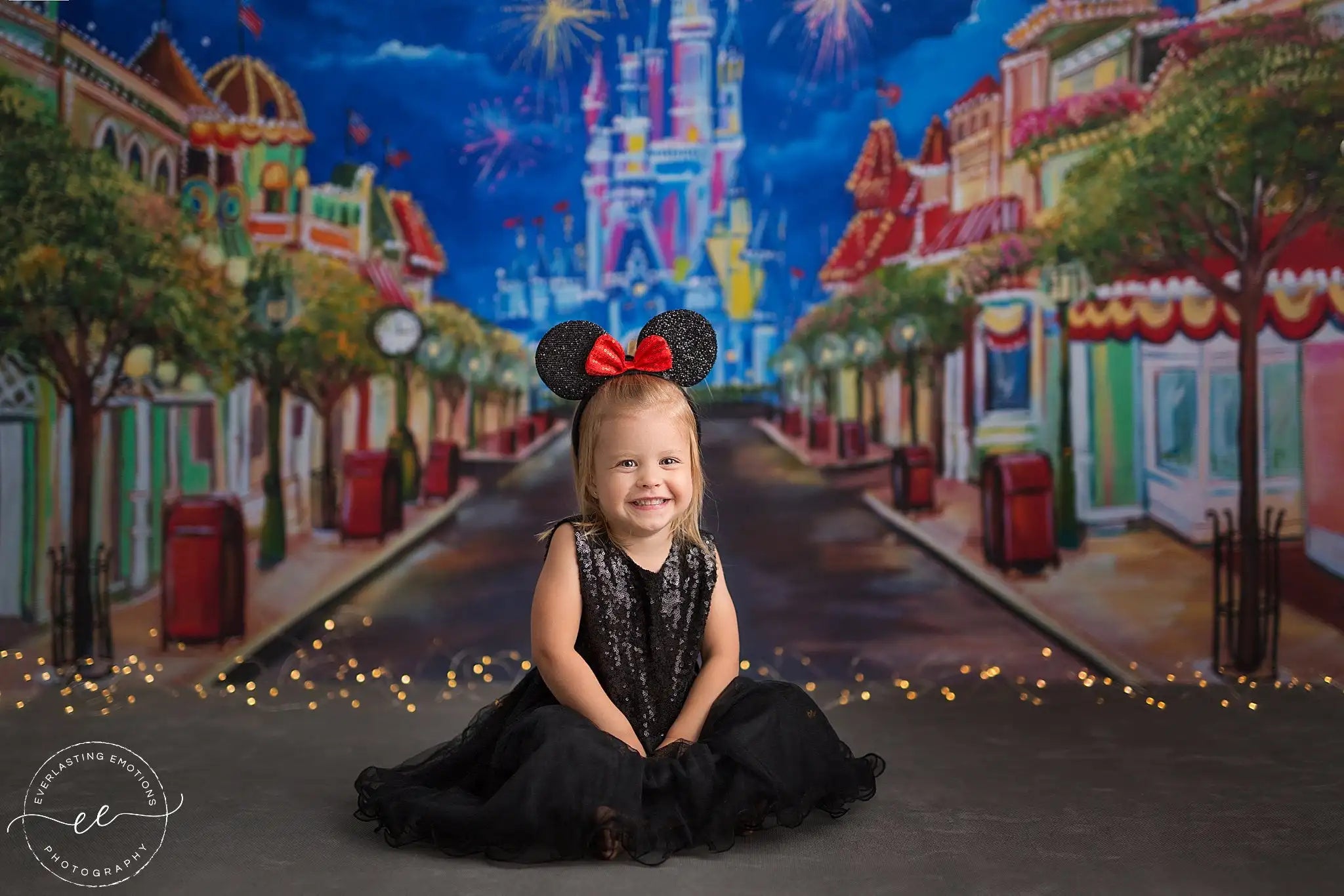 The Clubhouse House Backdrop Kids Baby Cake Smash Photocall Decor Child Birthday Party Photography Props Photostudio Background